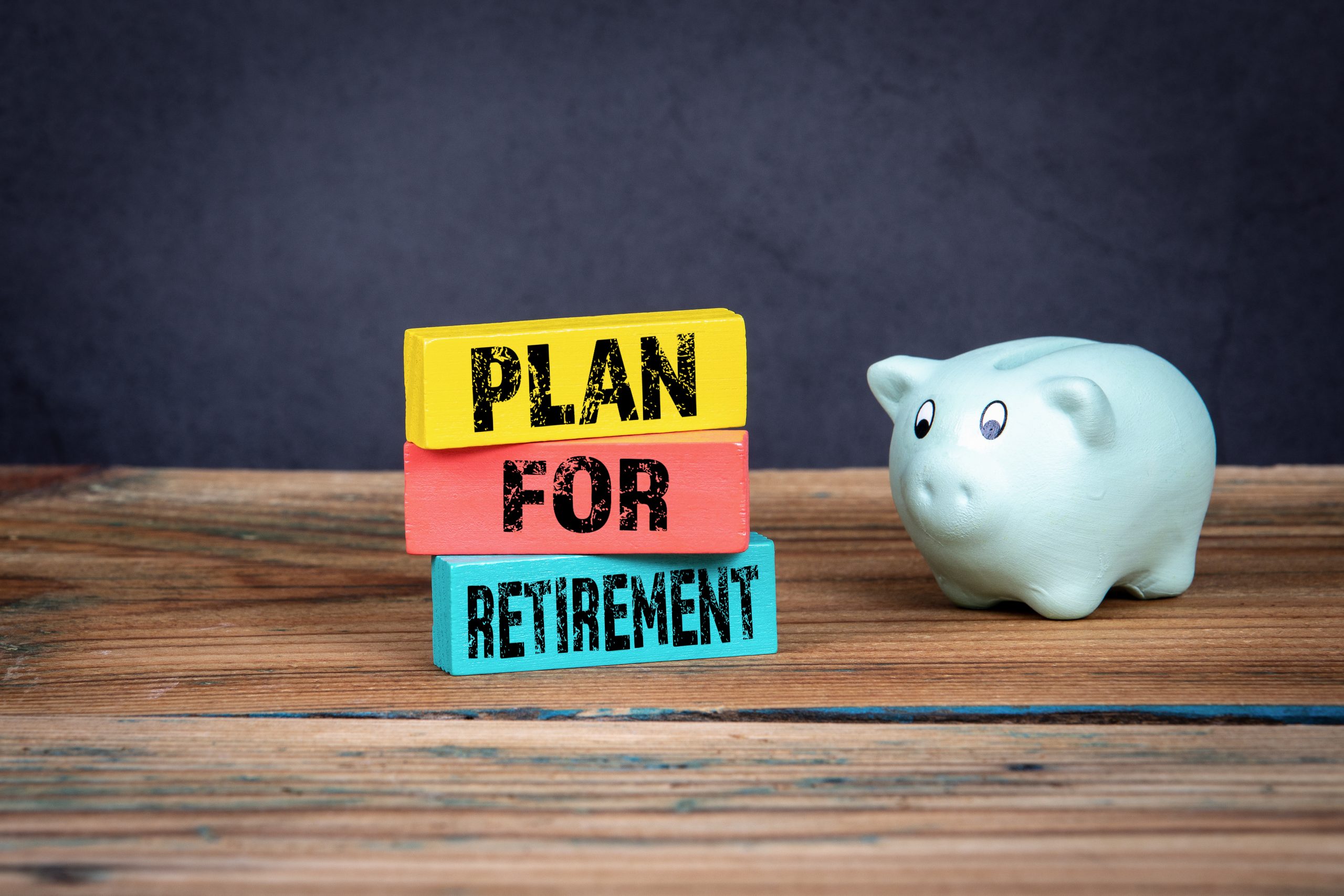 Plan for retirement. Insurance, benefits at work, health and business concept